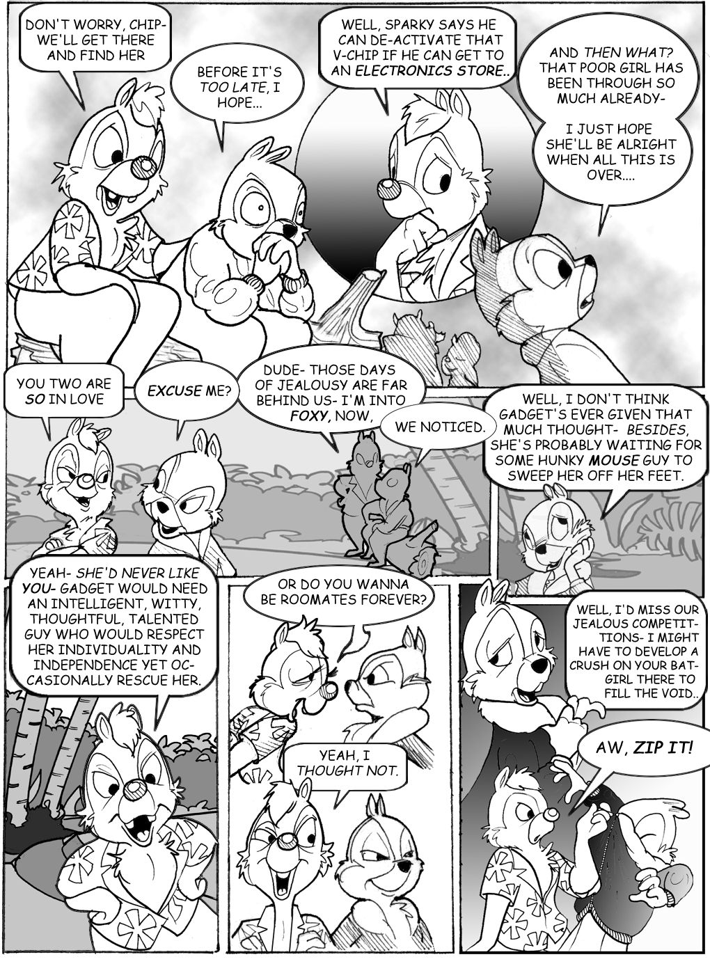 Chip and dale rescue rangers fanfiction